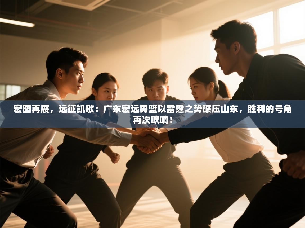 宏图再展,远征凯歌:广东宏远男篮以雷霆之势碾压山东,胜利的号角再次吹响! 第2张