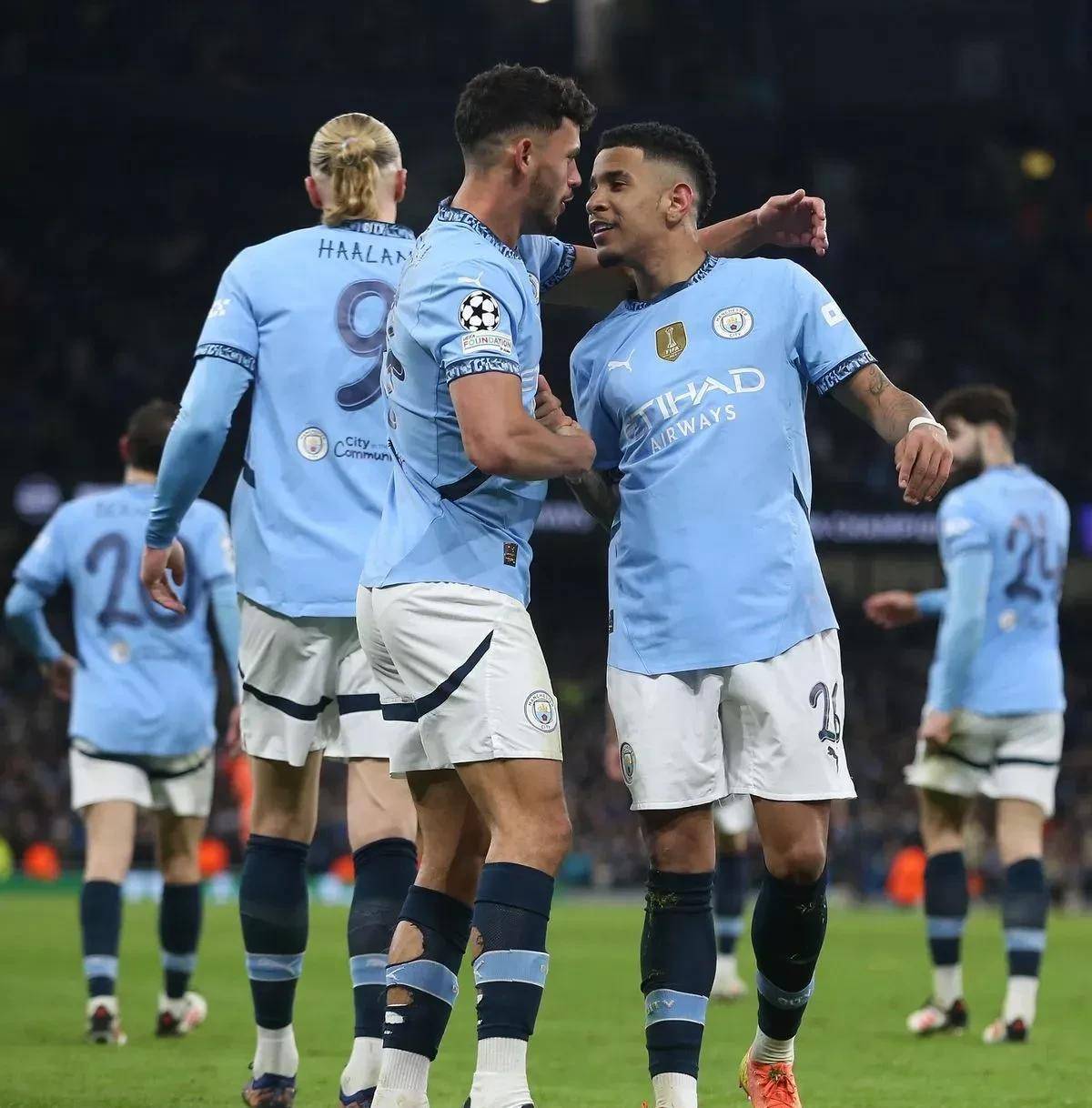 曼城豪取大胜，欧冠淘汰赛前途充满希望的简单介绍